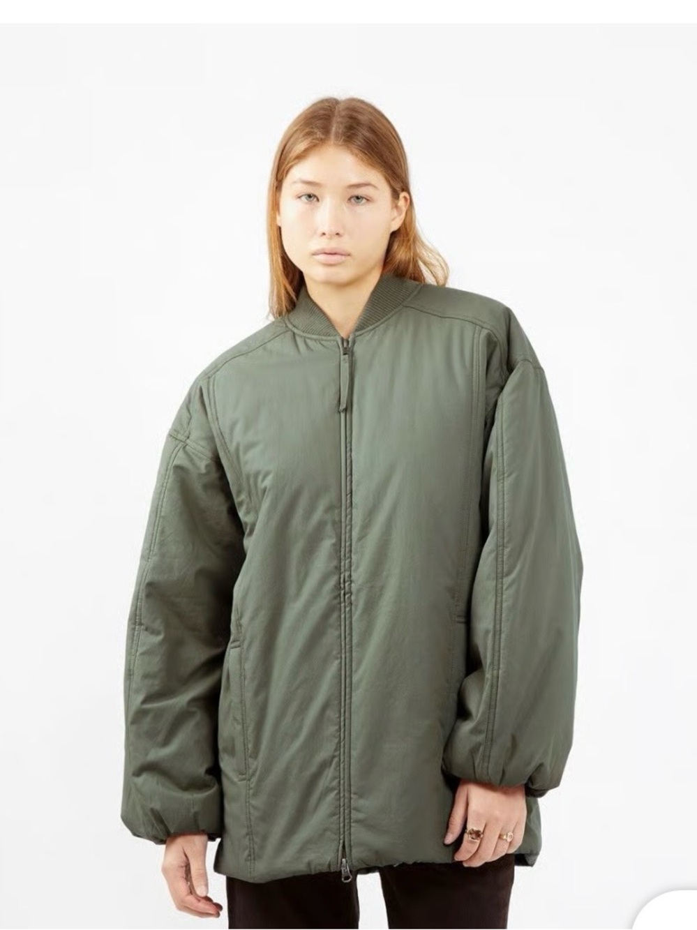 Apiece Apart Olive Green  Puffer Coat